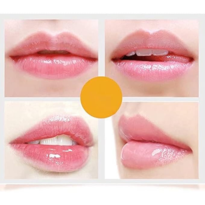 TJMR LIP MASK,HONEY LIP MASK,PROPOLIS MOISTURIZING LIP BALM NOURISHING ANTI-WRINKLE LIP CARE, HYDRATE & PLUMP DRY, CHAPPED LIPS PASTE LIP PLUMPING OUTDOOR CHILDREN TREAT LIP BALM (YELLOW, ONE SIZE) - Image 4